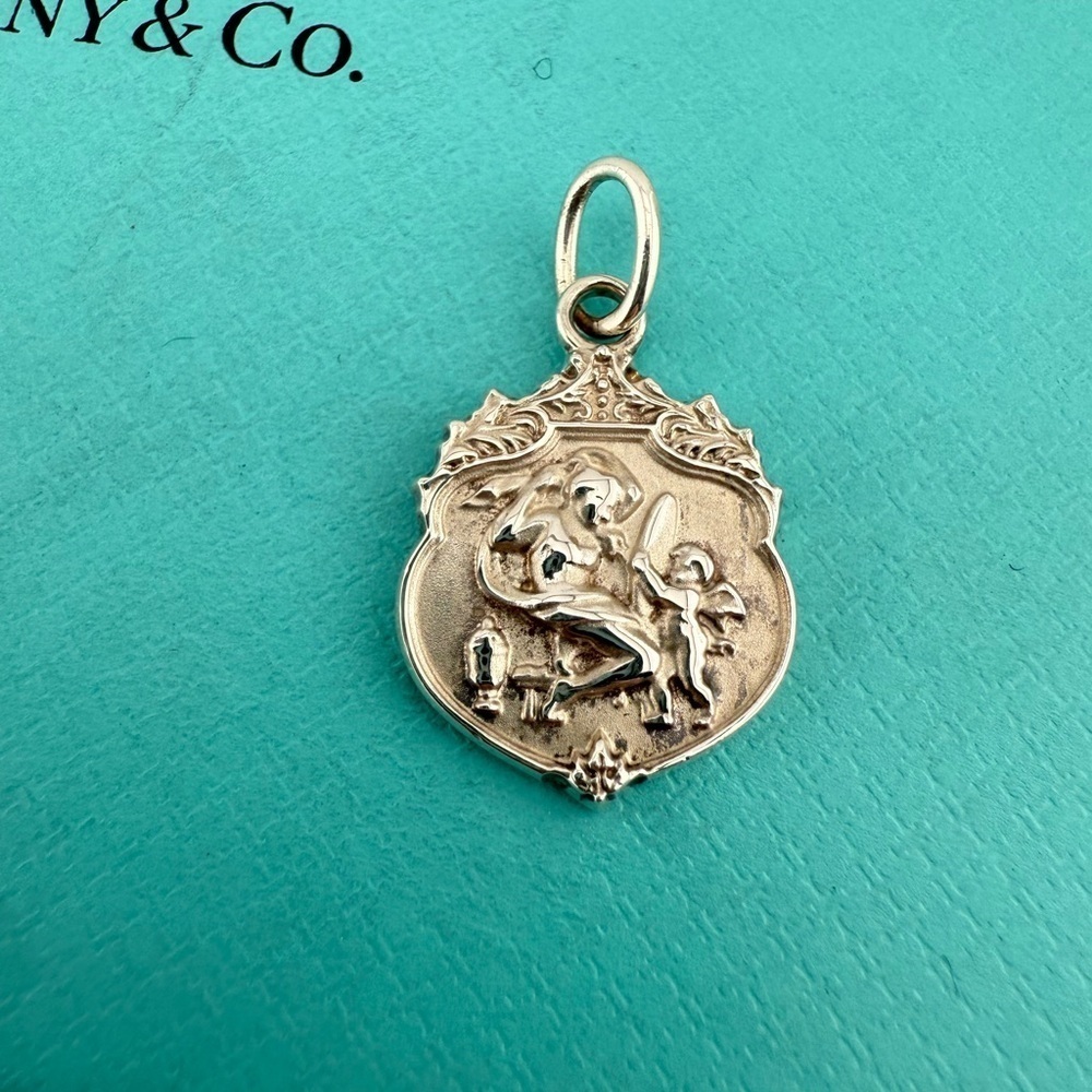 Rare Tiffany & Co. Beauty Olympian Charm In Sterling Silver